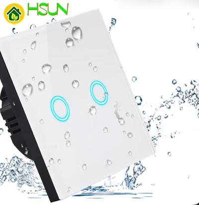 Настенный сенсорный выключатель 86 типов 2 банды умный пульт дистанционного