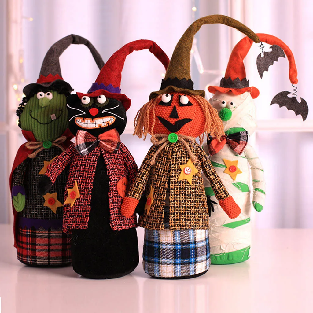 Новейшие украшения на Хэллоуин тыквы ведьмы Мамины настольные куклы привидение