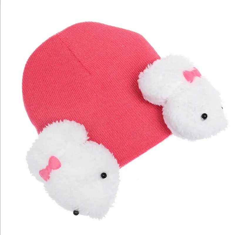 Новые зимние носки для новорожденных Детские Дети шляпы мальчиков и девочек