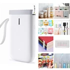 D11 Беспроводной Bluetooth мини принтер для этикеток Портативный Термальность принтер этикеток ручной дома Применение Классификация офиса быстрой печати