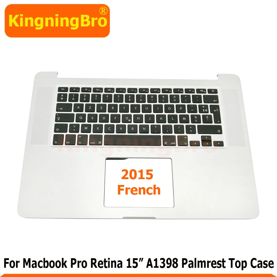 Оригинальный Топ Дело Упор для рук MacBook Pro Retina 15 &quotA1398 Topcase Французская клавиатура
