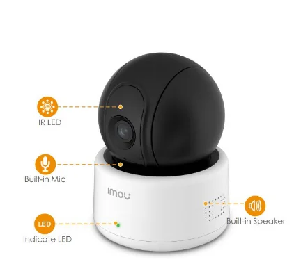 Dahua Imou 1MP 2MP вращающаяся PTZ камера встроенный микрофон поддержка SD карты