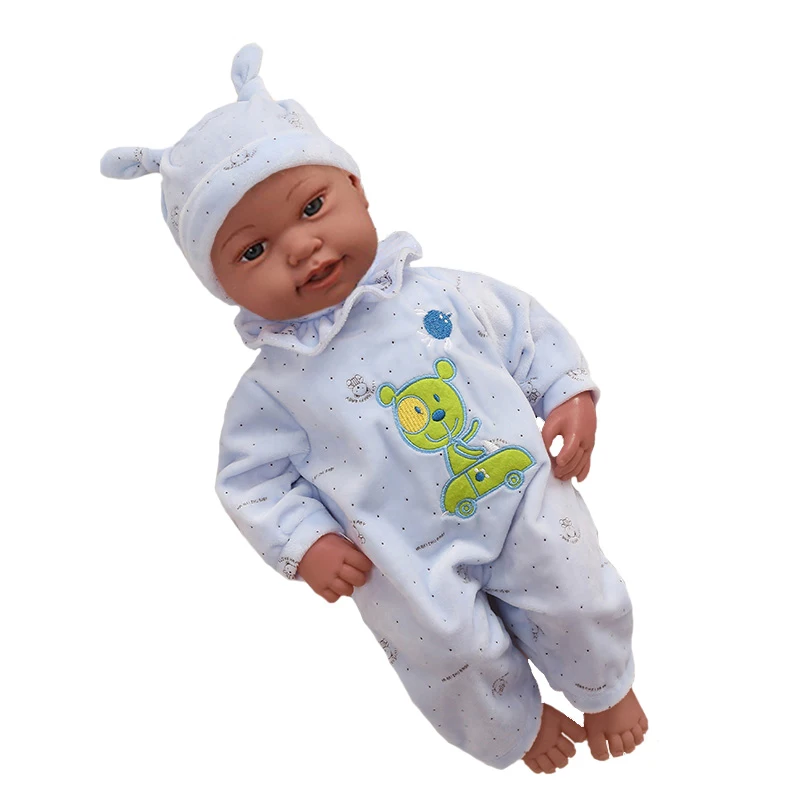 Мягкая плюшевая игрушка младенец реборн из силикона настоящие мамы и папы кукла