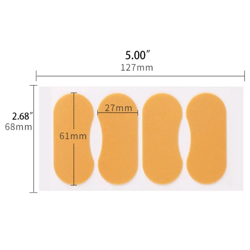 Водонепроницаемый клей на высоком каблуке пена стикер мягкие туфли стельки