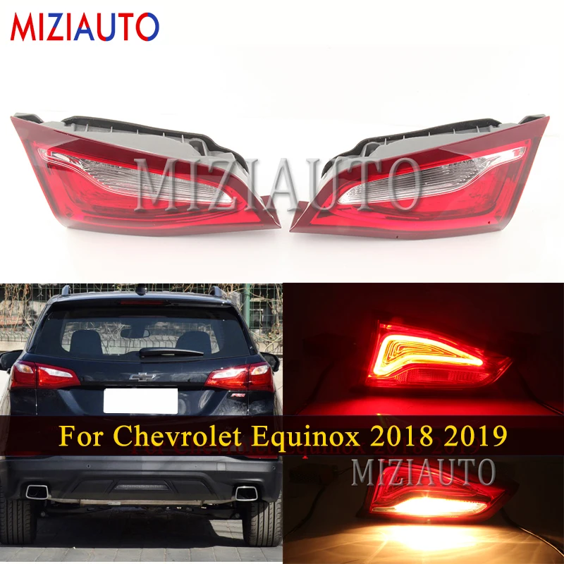Inner side Rear tail light For Chevrolet Equinox 2018 2019 Brake turn signal Bumper Fog lamp Car Accessories |