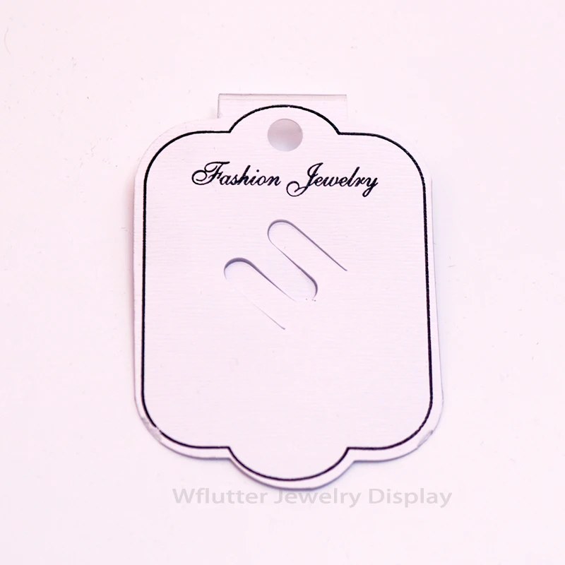 

50pcs 5*7 Whie Paper Brooch Packaging Card Jewelry Holder Brooch Hanging Packing Card Brooch Display Rack Props Organizer