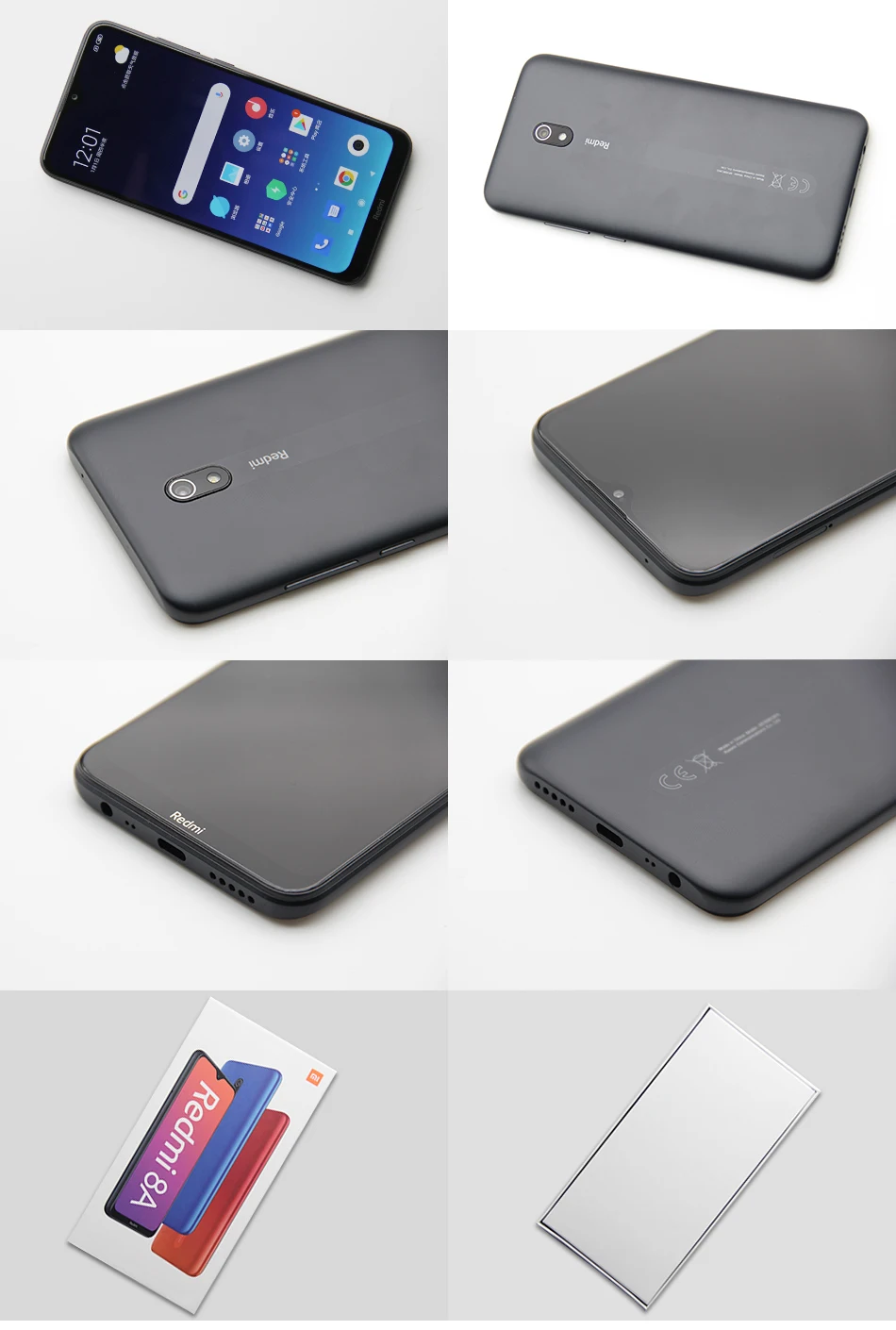 Мобильный телефон Xiaomi Redmi 8A с глобальной версией, 2 Гб, 32 ГБ, 8 A, 6,22 дюймов, Восьмиядерный процессор Snapdargon 439, камера 12 МП, аккумулятор 5000 мАч, 18 Вт, QC 3,0