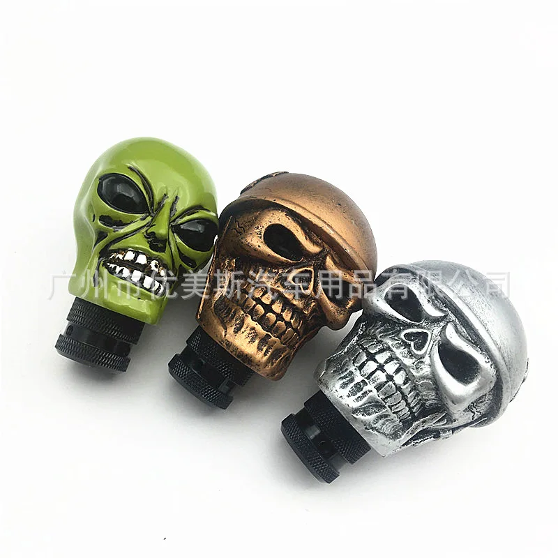 Car Gear Shift Knob Accessories Skull Modification Interior Accessory Fit For BMW Ford Passat Honda Audi | Автомобили и мотоциклы
