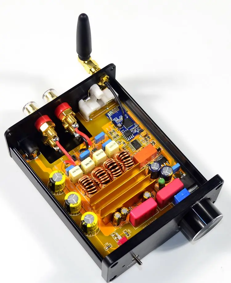 Мини TPA3116 Bluetooth PCM5102 DAC 5,0 HIFI Цифровой домашний усилитель 50 Вт* 2