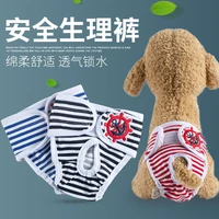 pet dog physiological pants teddy safety and health pants menstrual pants female dog physiological supplies underwear aunt pants