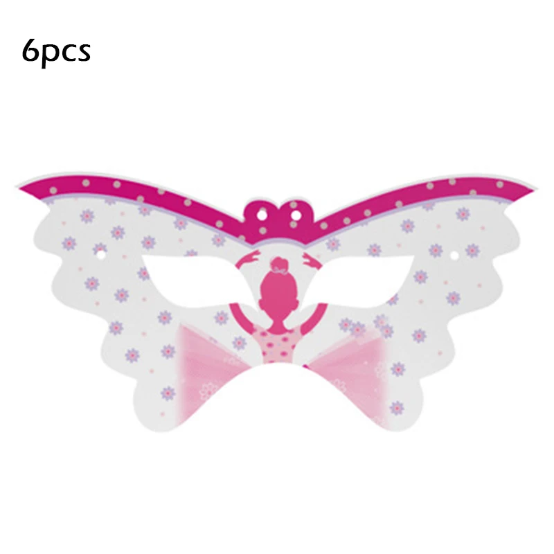 

Modern Parisian Dancer Girl Child Birthday Party Decoration Supplies Disposable Tableware Paper Plate Cup Napkin Pennant