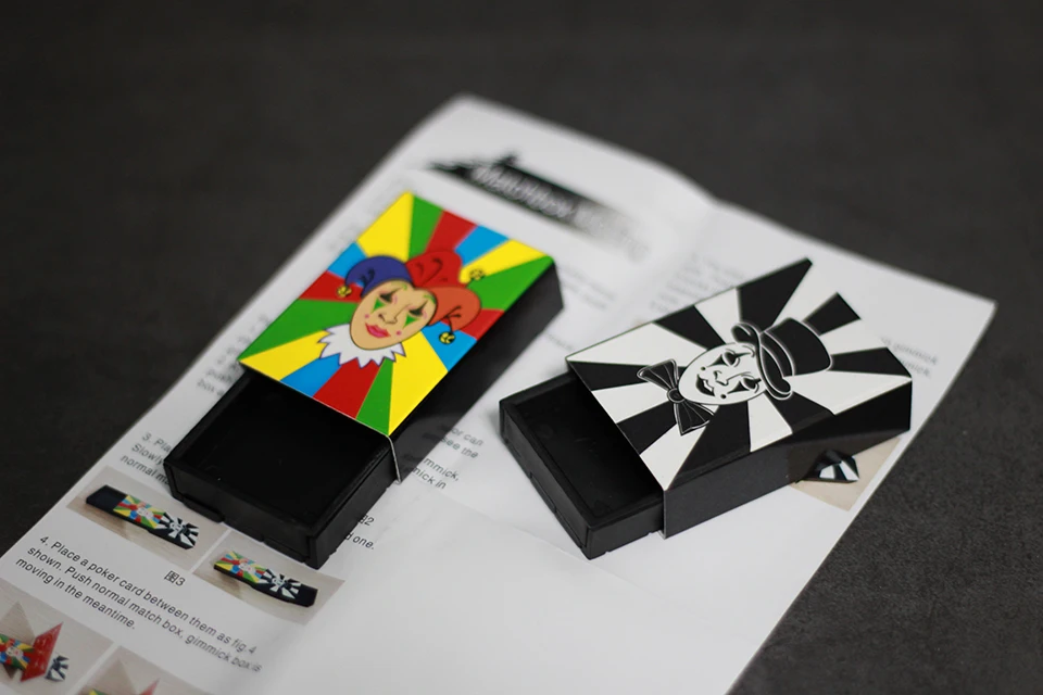 Tenyo коробки синхронизации/спичечная коробка (2 шт./компл.) Волшебные трюки тайная