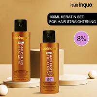 8 formalin keratin hair treatment set curly hair products for straightening frizz free smooth keratin shampoo scalp care