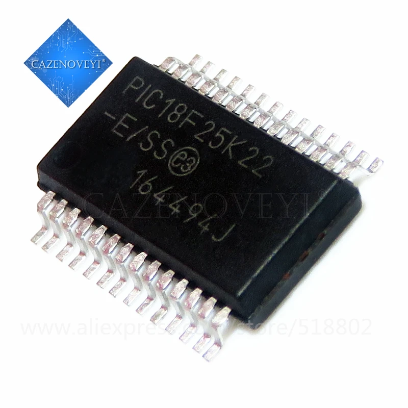 

1 шт./лот PIC18F25K22-I/SS PIC18F25K22T-I/SS PIC18F25K22 SSOP-28 в наличии