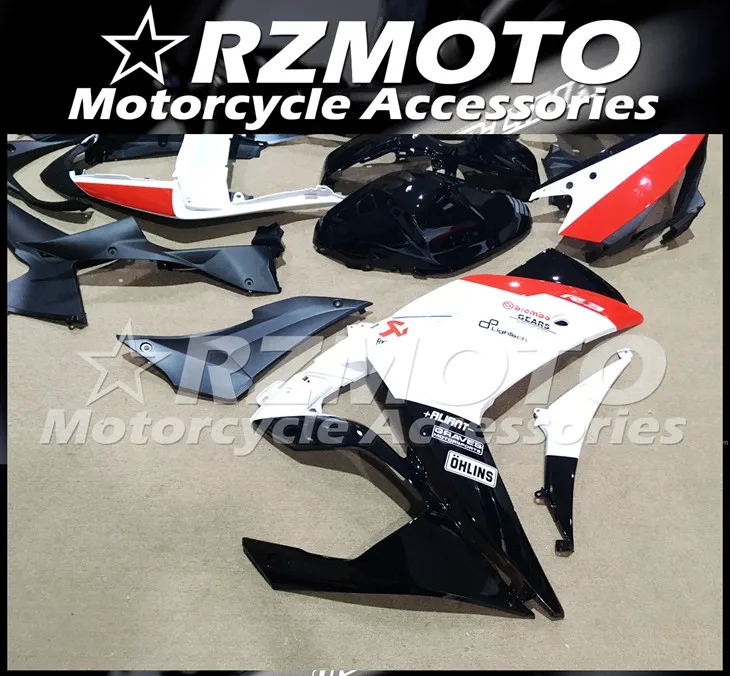 Новый комплект обтекателей для мотоциклов из АБС пластика YAMAHA YZF R25 R3 2015 2019 года