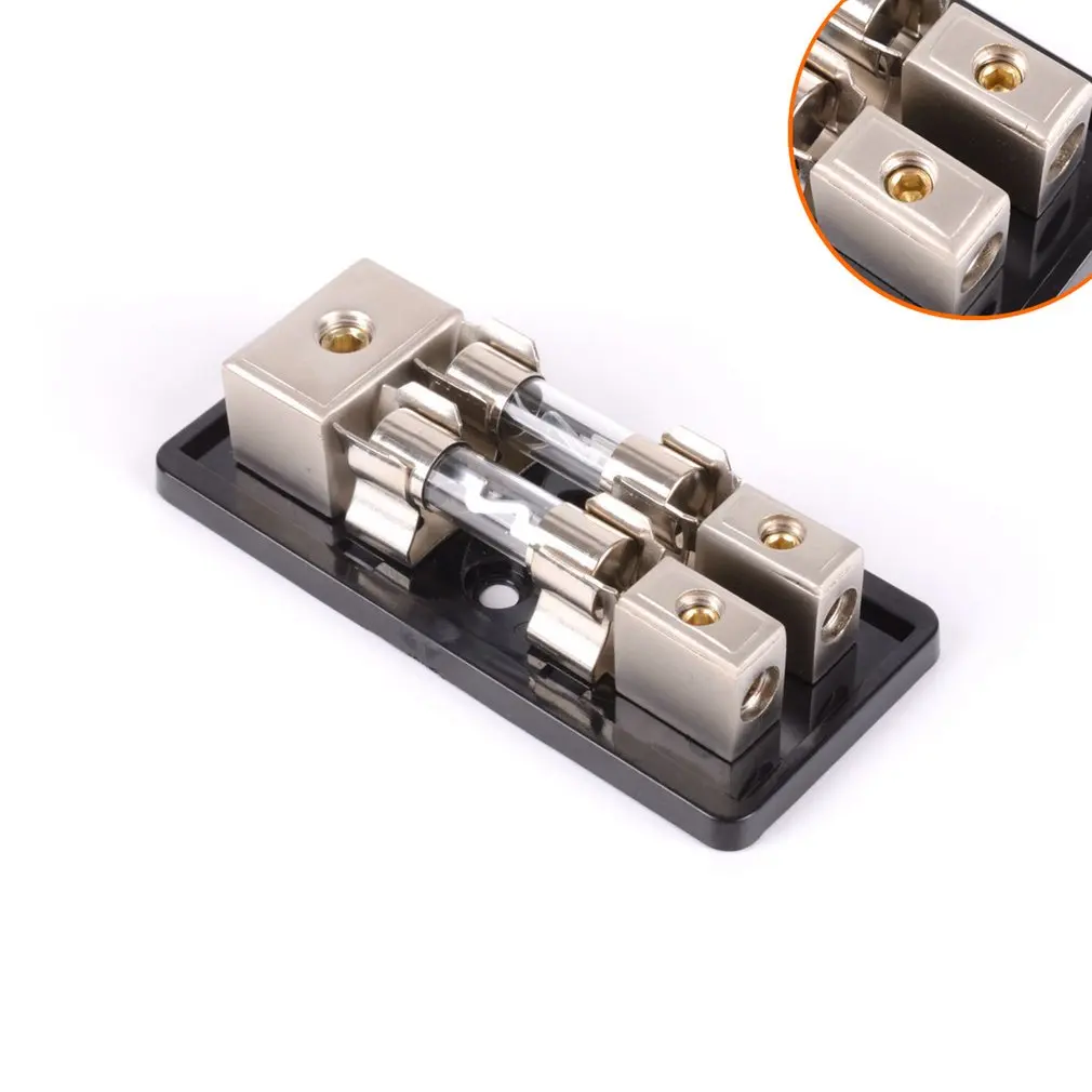 Автомобильный аудио мини двухсторонний держатель предохранителя AGU Держатель 60A