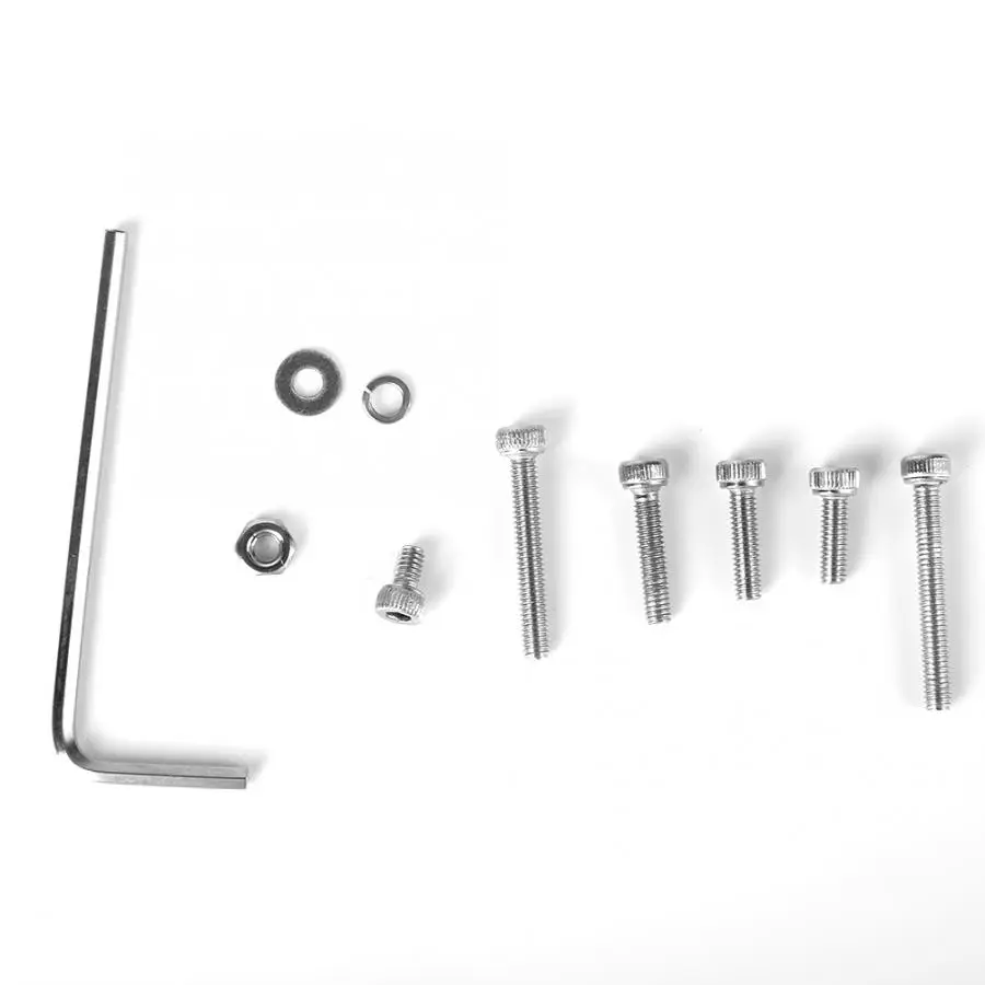 662 шт. шестигранный винт M2.5 головка головки винта + плоская шайба пружинная гайка