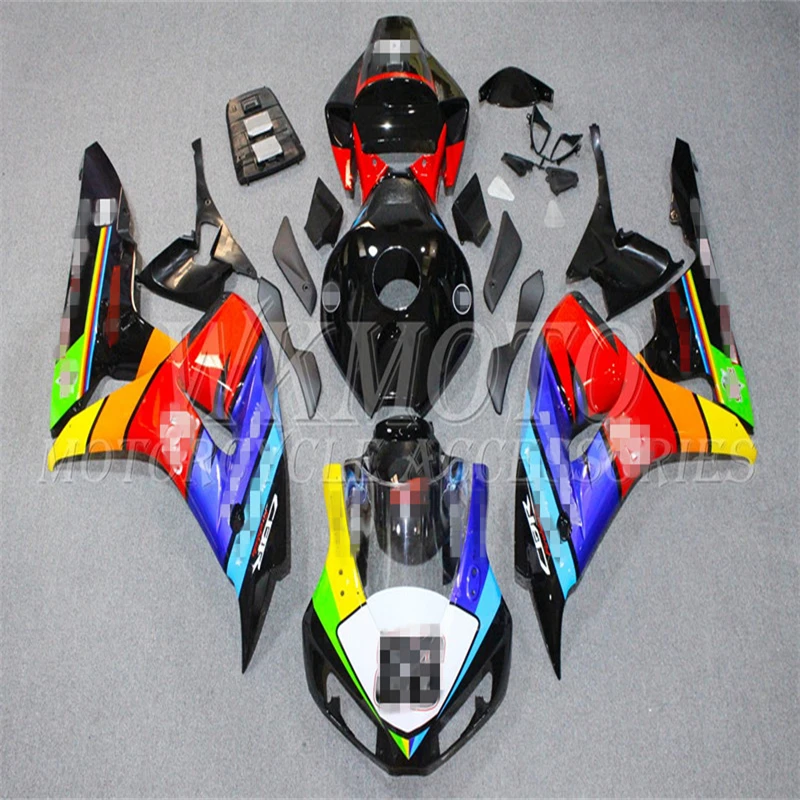 

For HONDA CBR1000RR 2006 2007 Nose Tank Fender Side Cowl Rear Tail Panel Fairing Bodywork Kit HO21