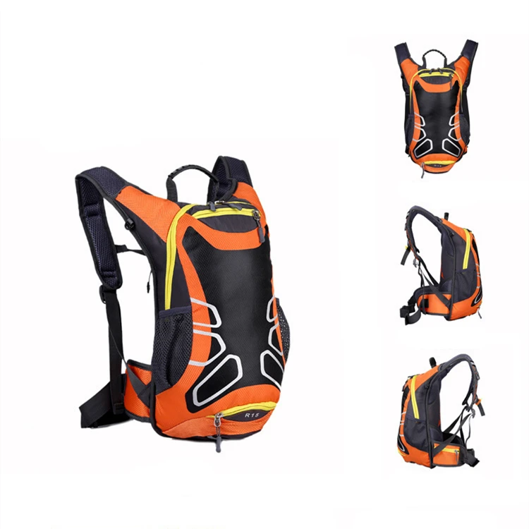 Orange Велосипедный рюкзак MTB, сумка для шоссейного велосипеда, Аксессуары для велосипеда, водонепроницаемая сумка для безопасности, 2л, водонепроницаемая сумка для отдыха на открытом воздухе, кемпинга, туризма, хранения - Цвет: Orange