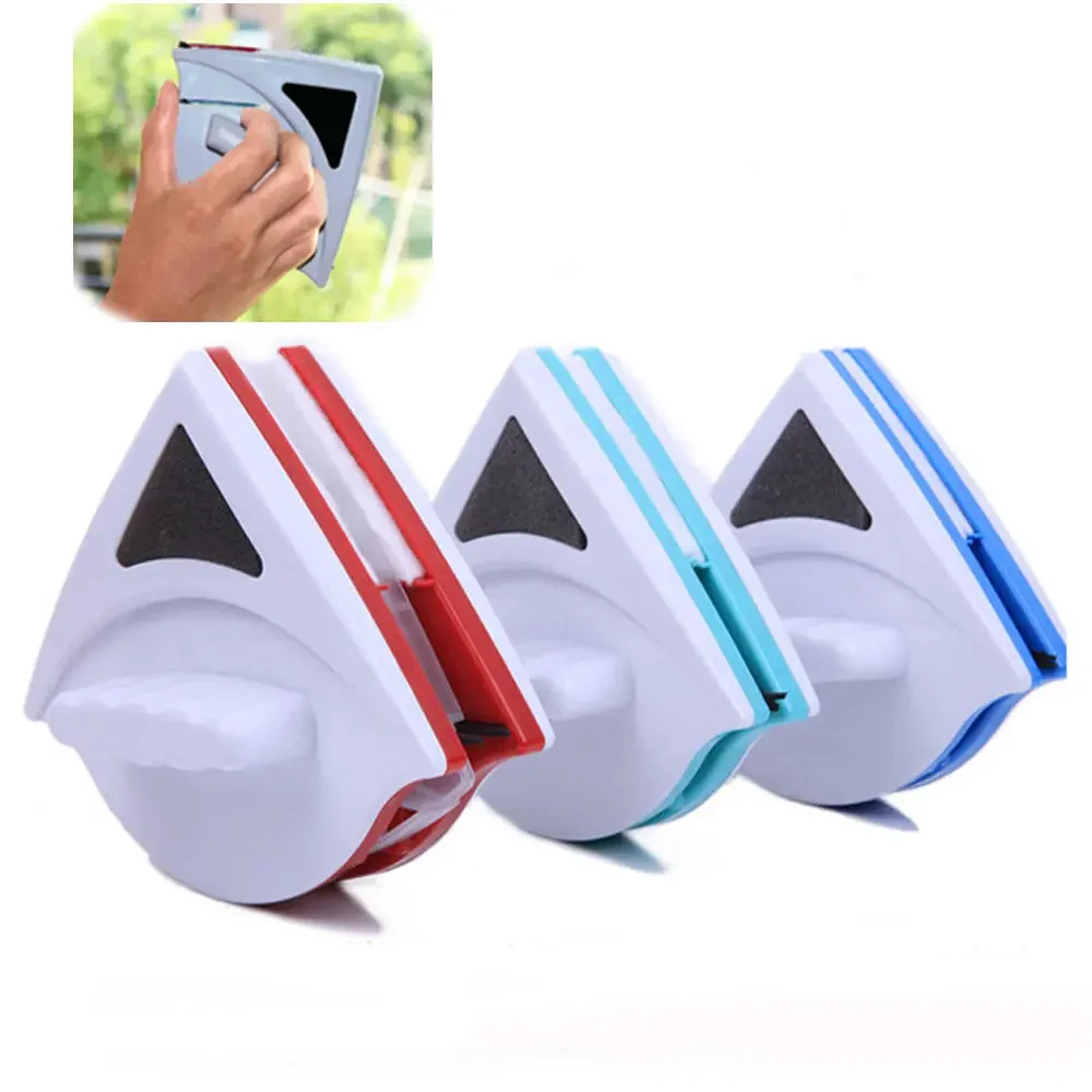 

Двусторонняя магнитная щетка для мытья окон и стекол, щетка для чистки поверхности стекла 3-24 мм