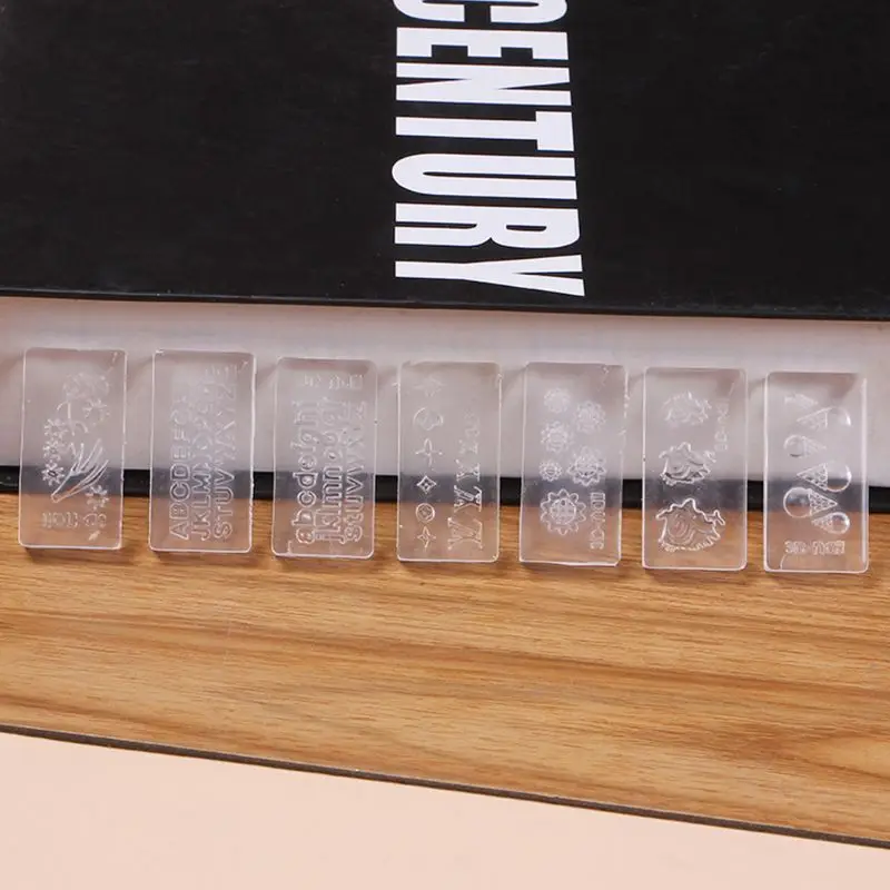 

30Pcs 3D Acrylic Silicone Mold Carving Floral Mould for Nail Art DIY Decoration F3MF