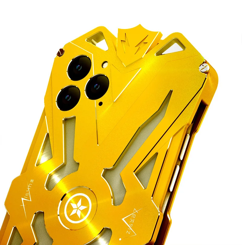 Aluminum Armor Thor Case For iPhone 11 Pro Max Cover The Flash Iron Man Phone Protective Shell Skin Bag | Мобильные телефоны и
