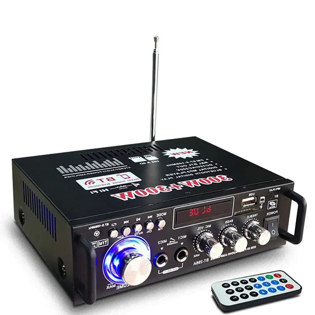 Домашние усилители 220 В 600 Вт HiFi сабвуфер домашний кинотеатр звуковая система