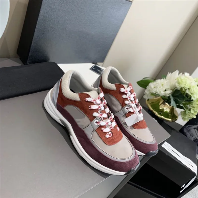 

Women Sneakers Lace Up Casual Shoes Flats Tenis De Mujer Mixed Colors Designer Brand Luxury Retro Round Toe Women Shoe Platform