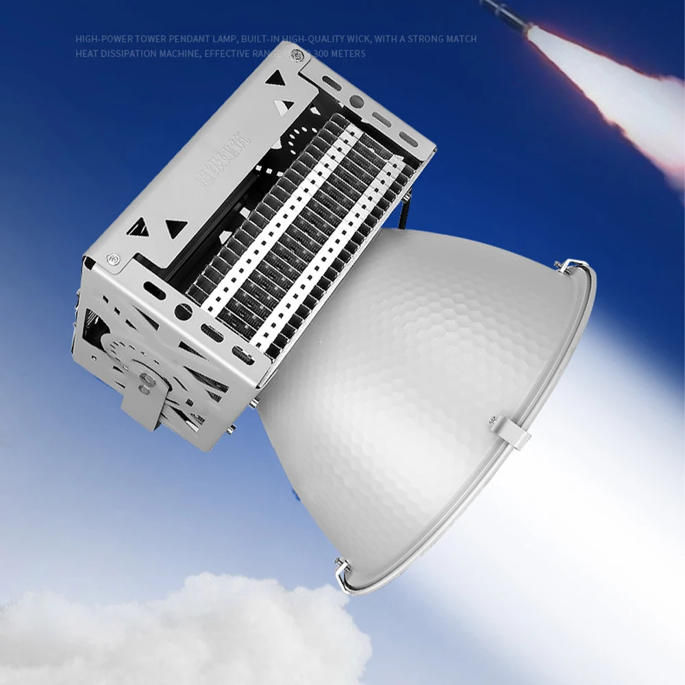 Потолочные светильник подвесной типа High bay 400W 600W 800W 1000W AC 220V Водонепроницаемый