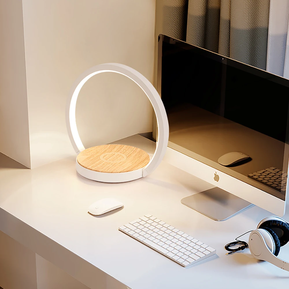 Современная настольная лампа для гостиной спальни прикроватная европейская