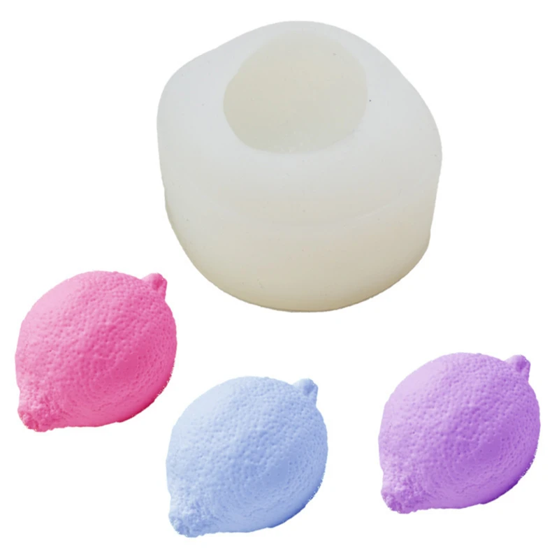 

New Fruit Lemon Fondant Cake Silicone Mould Chocolate Mould Diy Baking Silicone Mold Cake Decoration Tools 2021