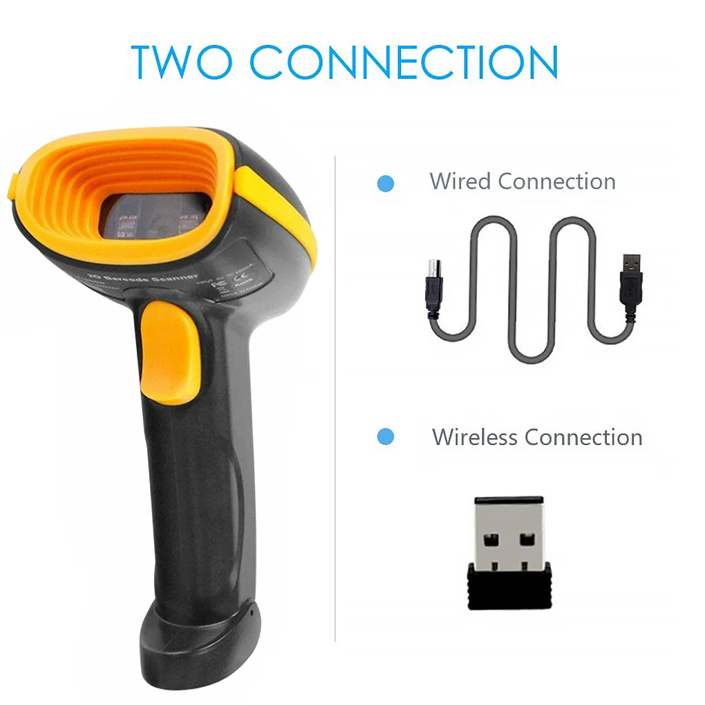 Barcode Scanner Supermarket Shop Sundry Bar Code Handheld Scanning Tool | Электроника
