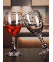 thickened glass wine cup set goblet 6 wine cup foreign wine cup goblet goblet family hotel gift giving the best