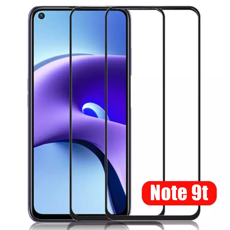 

2pcs For Xiaomi redmi note 9t 5G Note9 t Safety Protective Glass on Ksiomi xaomi redmi Note9t 5g Full Cover Tempered Glass