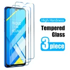 Закаленное стекло для Realme C21, 3 шт.лот, Защитное стекло для экрана телефона Realme GT C3 C25 Q2 Pro C11 C12 C15 C17