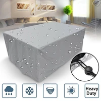 150x150x75cm wear resistant protective patio foldable sofa chair anti uv furniture cover yard dustproof garage outdoor garden