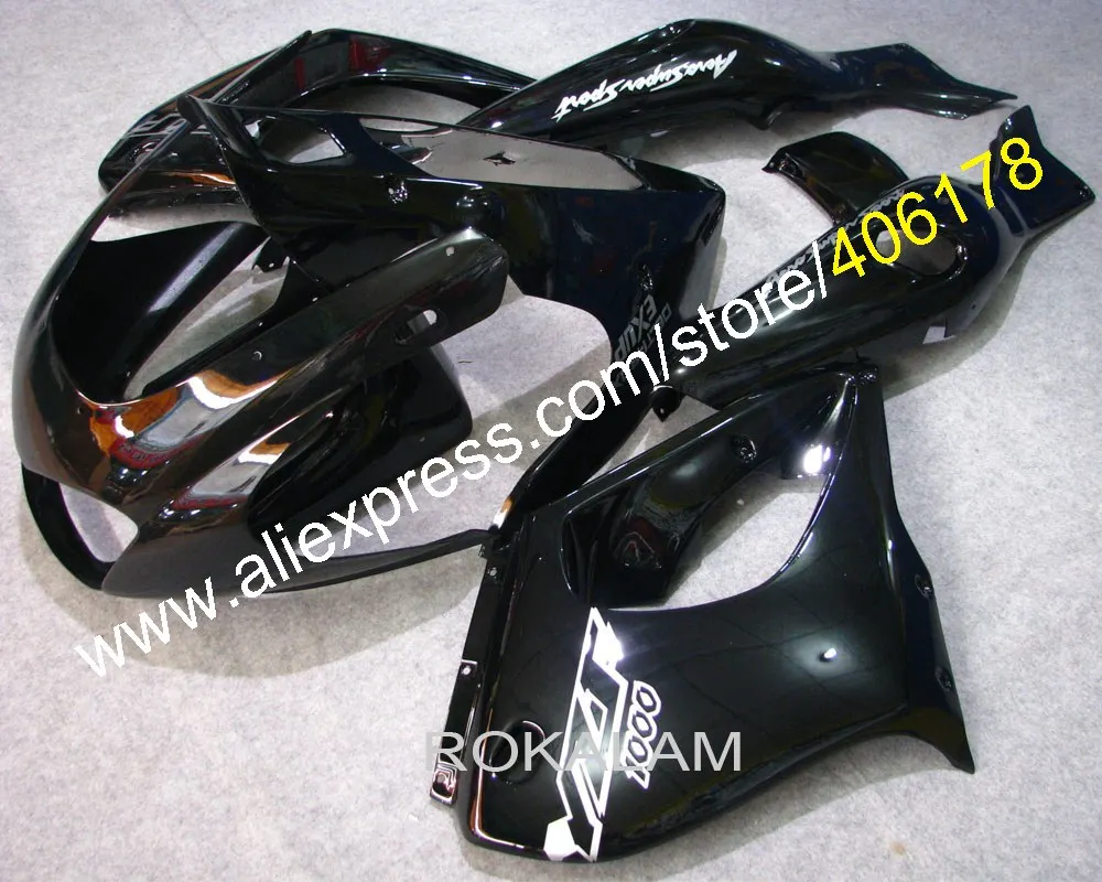 

97-07 YZF1000R 100% Brand New ABS Plastic Fairing For Yamaha YZF 1000 R Thunderace 1997-2007 Black Motorbike Fairings