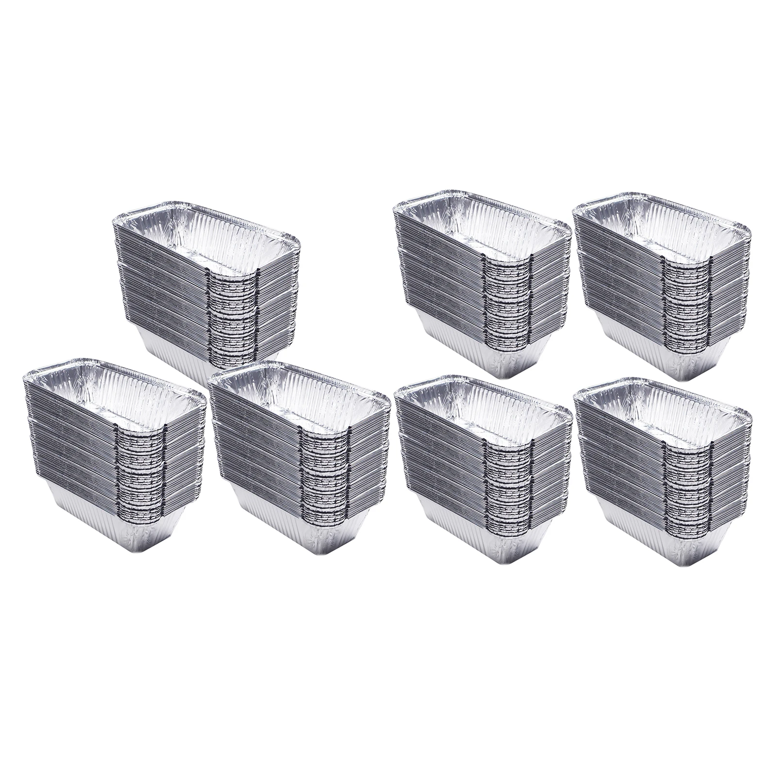 

Foil Pie Pan Tin Foil Pans Disposable Baking Tin Foil Trays Freezer Organizer Food Container Oven Roast for Party
