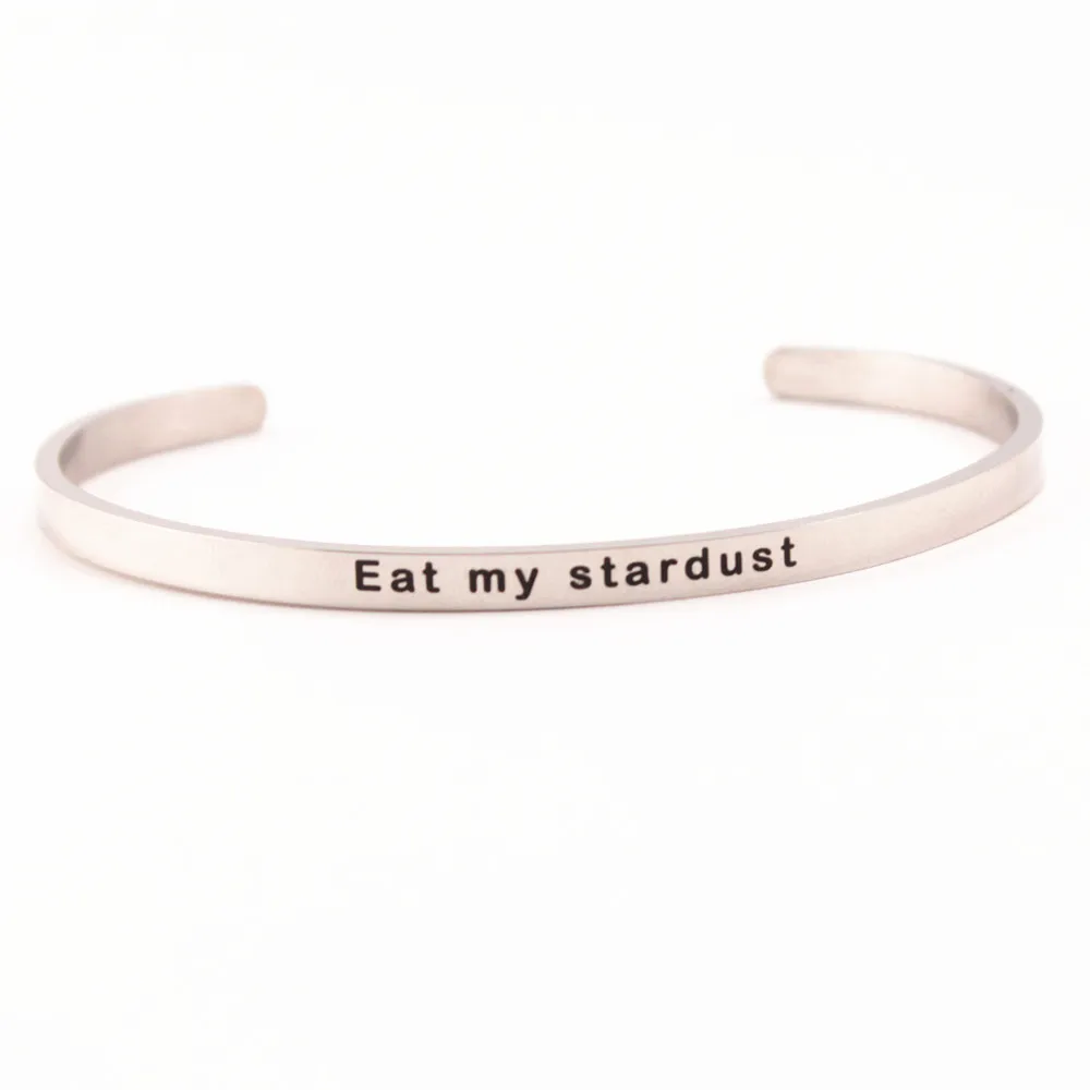 Вдохновляющие браслеты манжеты с эпическими надписями Я проявил эпическое