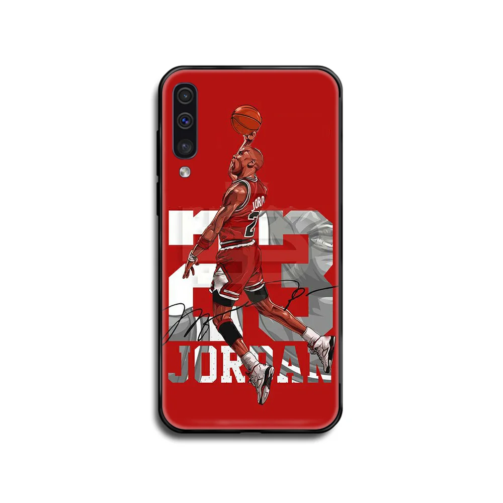 

Basketball star Jordan 23 Phone case cover hull For Samsung Galaxy A C Note 3 4 5 6 7 8 10 20 40 50 70 E S Plus Pro black