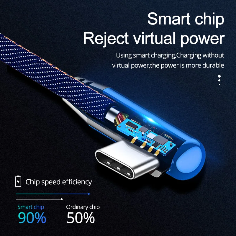 fonken micro usb cable short usb type c cable 0 25m phone charger cord for samsung xiaomi 90 degree charge cable phone accessory free global shipping