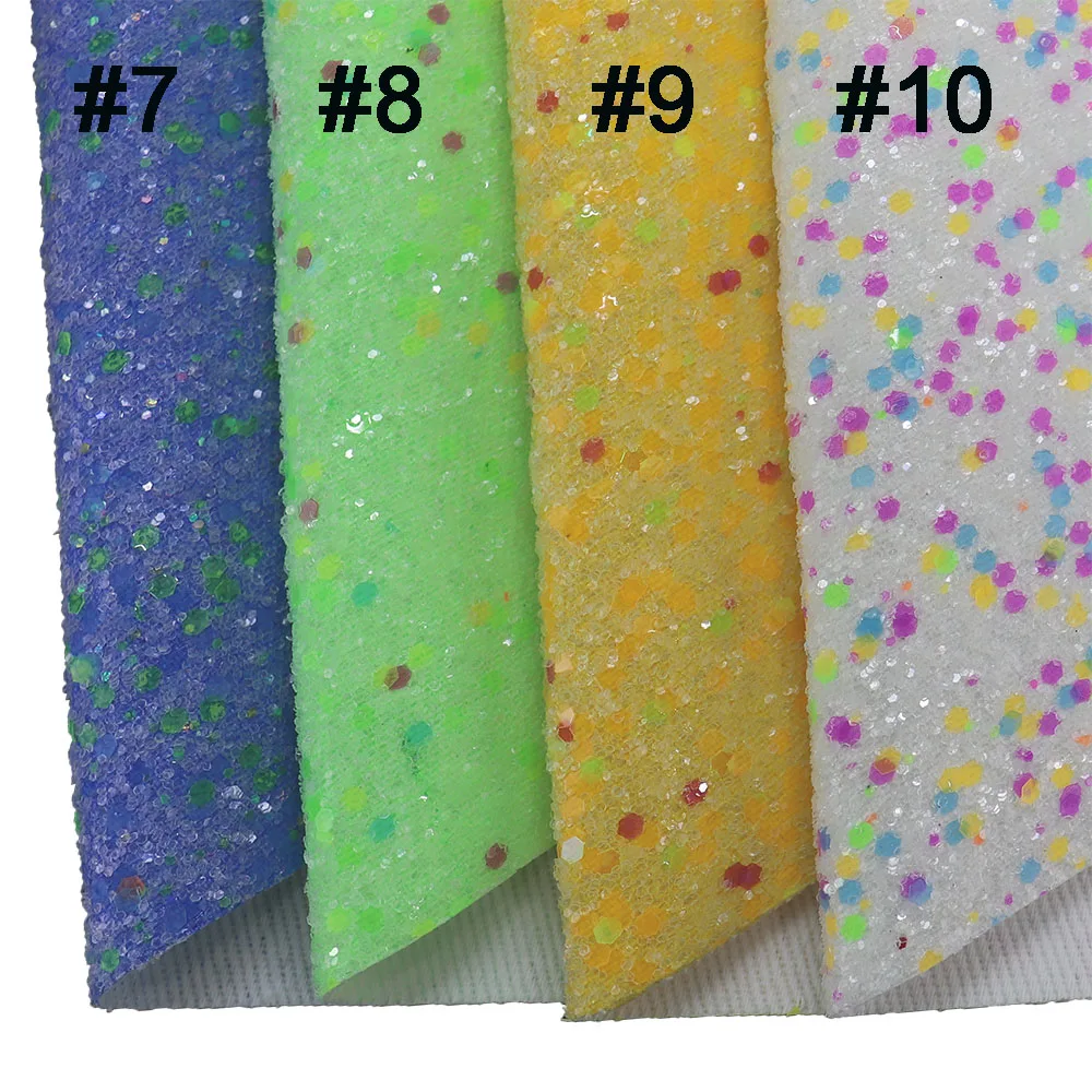 Яркие большие блестящие серьги с саржевой подкладкой 30x134 см