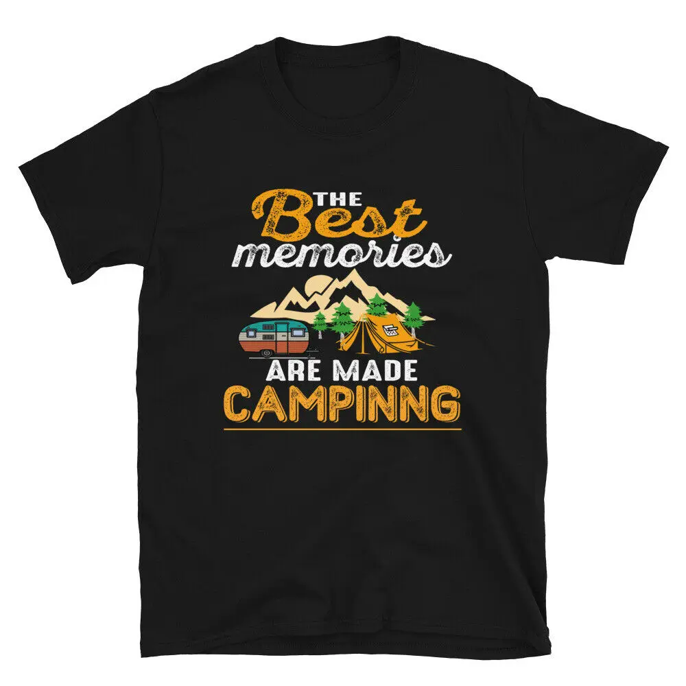 

The Best Memories Vintage Design Camping Novelty T-Shirt Men's T-shirt