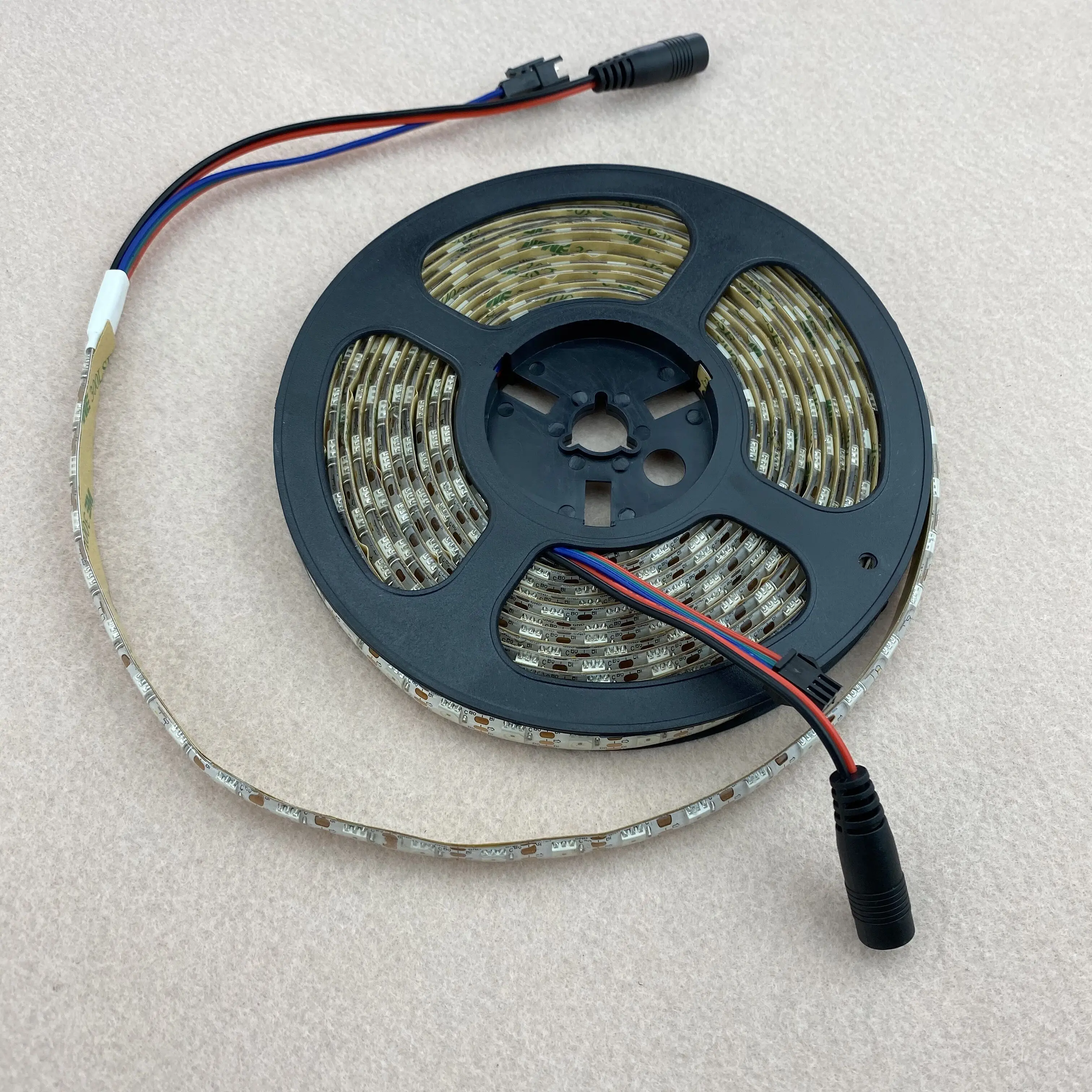 72leds/m SK6813HV-09-6P DC12V addressable full color RGB 5050 LED strip5mwaterproof in silicon coatingIP65 WHITE PCB | Лампы и