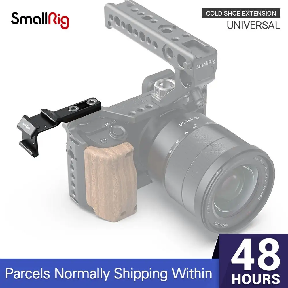 SmallRig двойная удлинительная пластина для холодного башмака dslr камеры крепление
