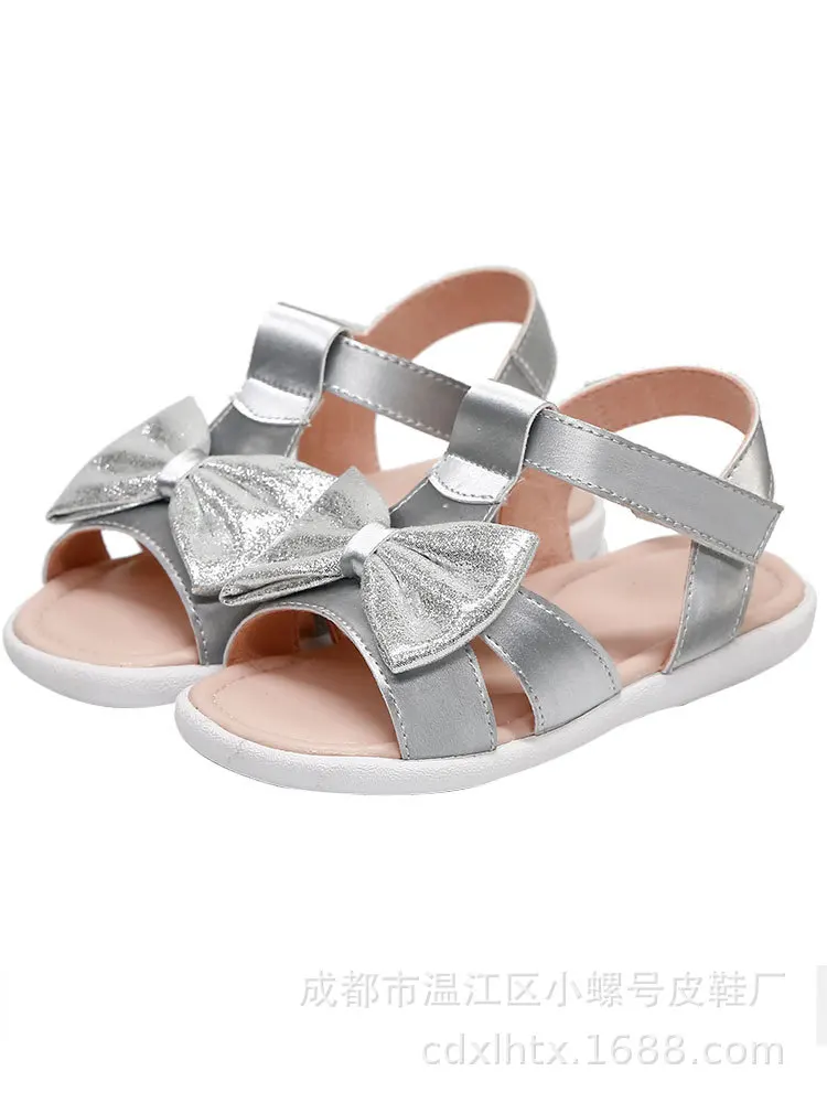 

Girls Sandals Open-toed Soft Bottom Summer Princess Shoes Breathable Baby Fashion Sandals Children Shoes
