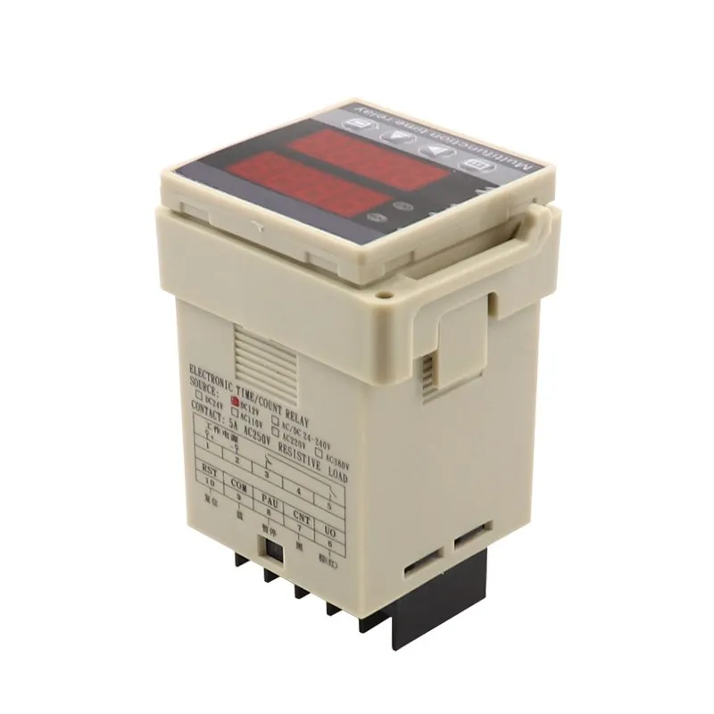 Инфракрасный цифровой счетчик людей с сигнализацией зуммер регулируемый