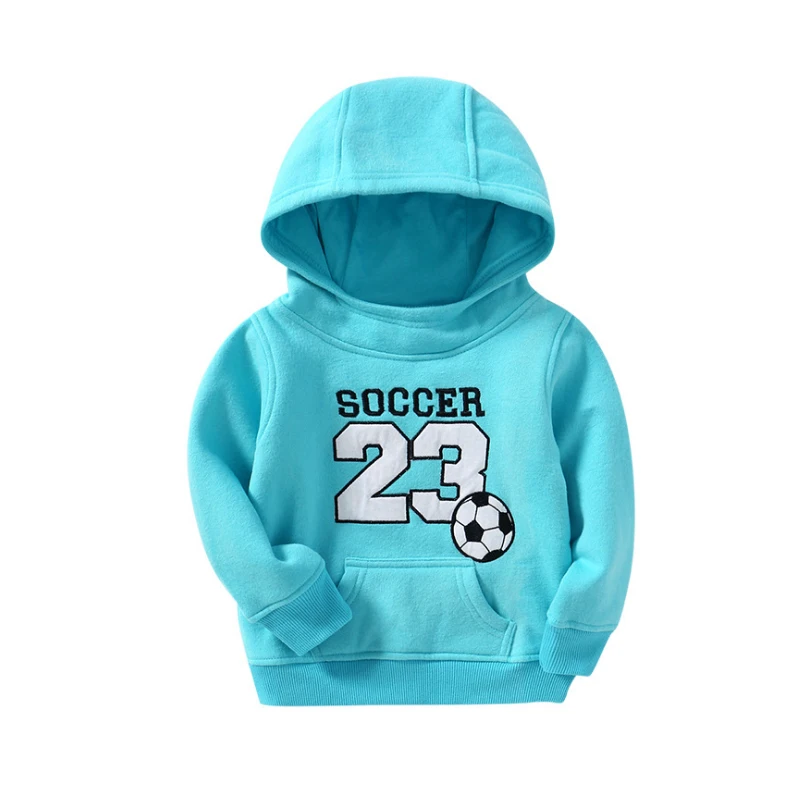 Детские толстовки с вышивкой мультяшным рисунком на весну осень и зиму для