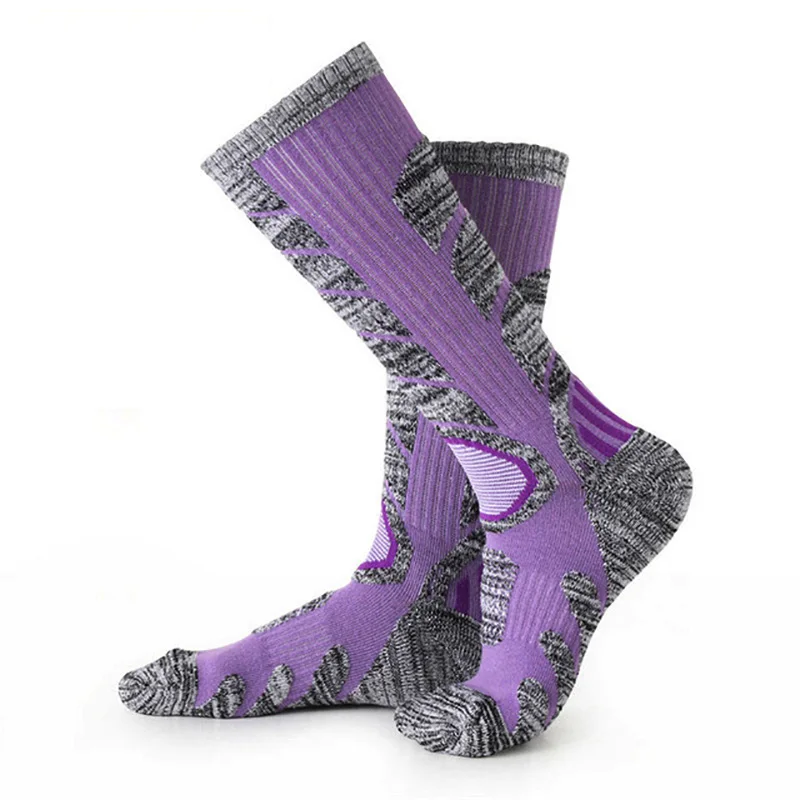 Outdoor Sport Socks Winter Long Tube Slip Snowboarding Ski Hiking Unisex Warm Thicker Cycling Climbing Socks| |