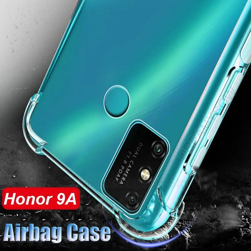 Прозрачный силиконовый чехол для телефона Huawei Honor 9A 9S 9X 8A 8X X10 P40 Lite HONOR 20 Pro 20S 30S